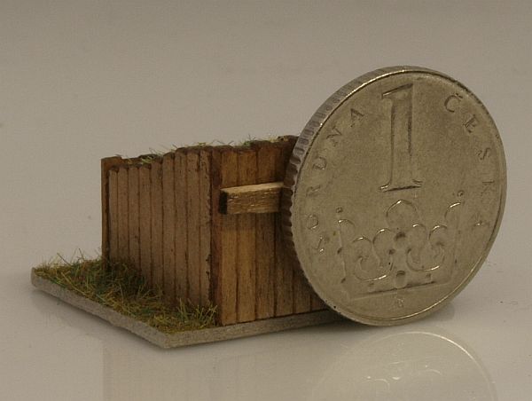 Kolejové zarážedlo dřevěné