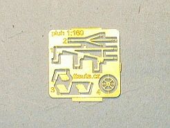 Traktorový pluh tříradličný - stavebnice