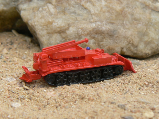 Vyprošťovací tank VT 55 - drážní