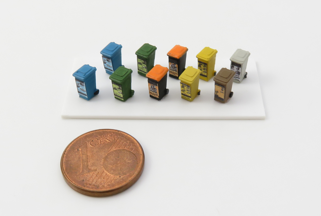 Plastové popelnice na tříděný odpad 240 l