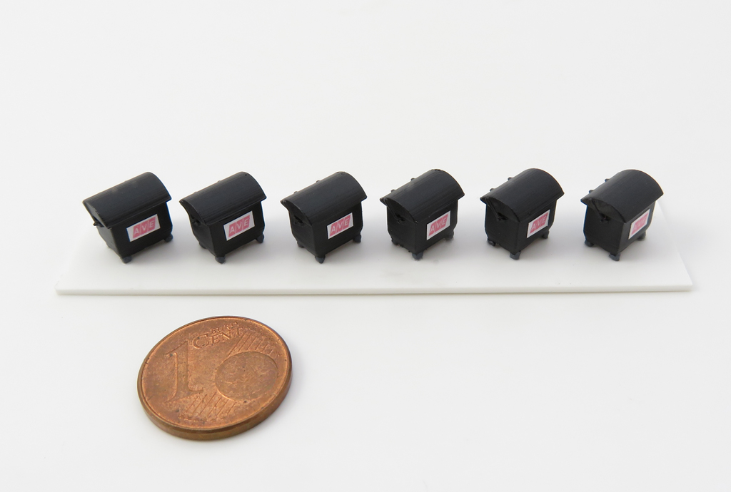 Plastové kontejnery 1100 l