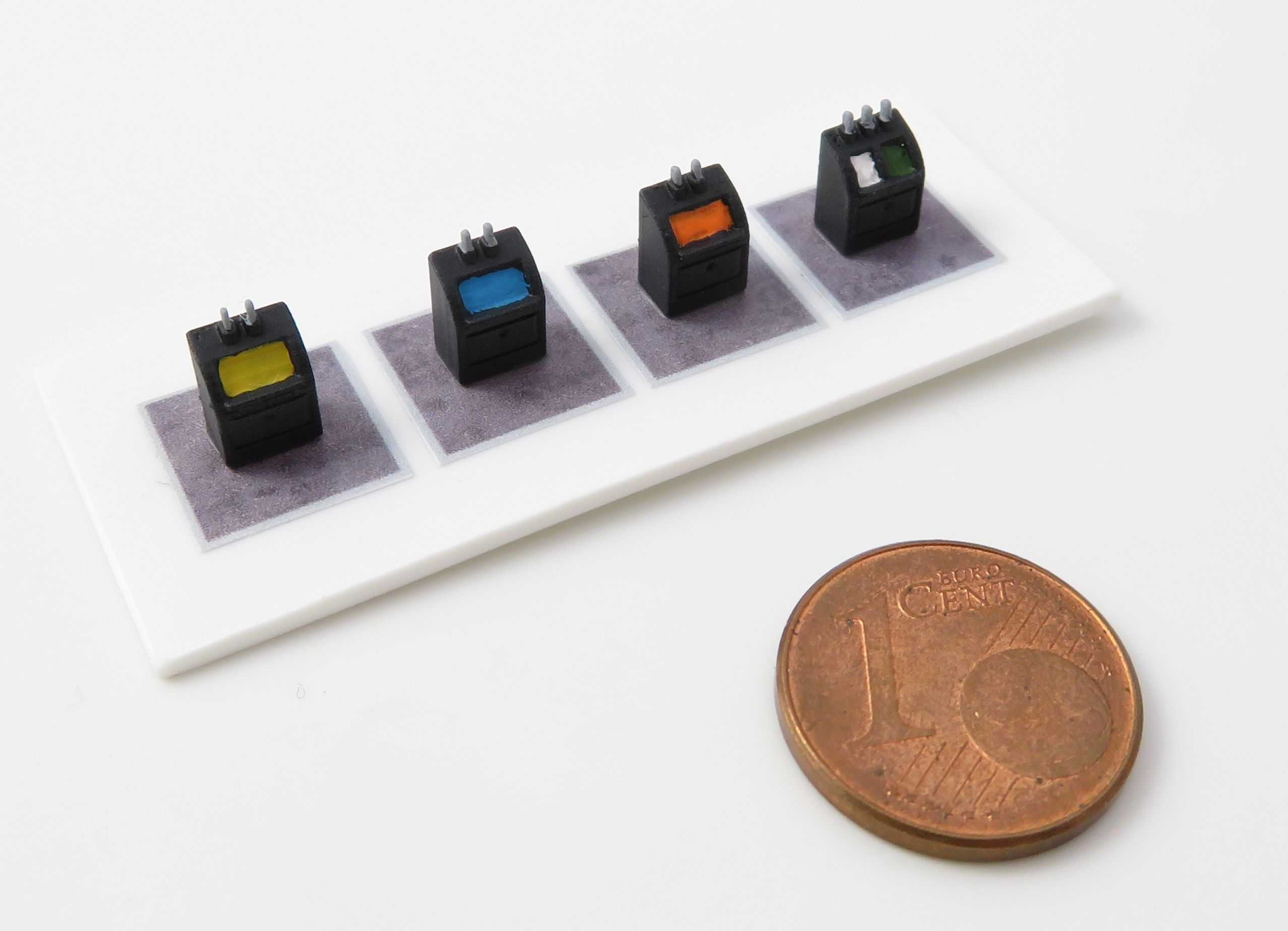 4x podzemní kontejner na tříděný odpad